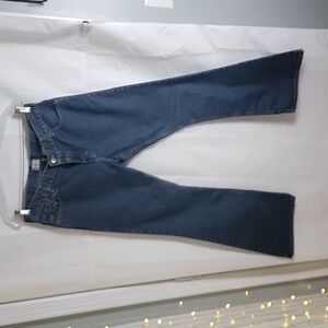 Calvin klein jeans medium wash flare leg jean